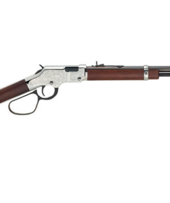 Henry Silver Eagle 22 Cal. Engraved Lever Action with Large Loop